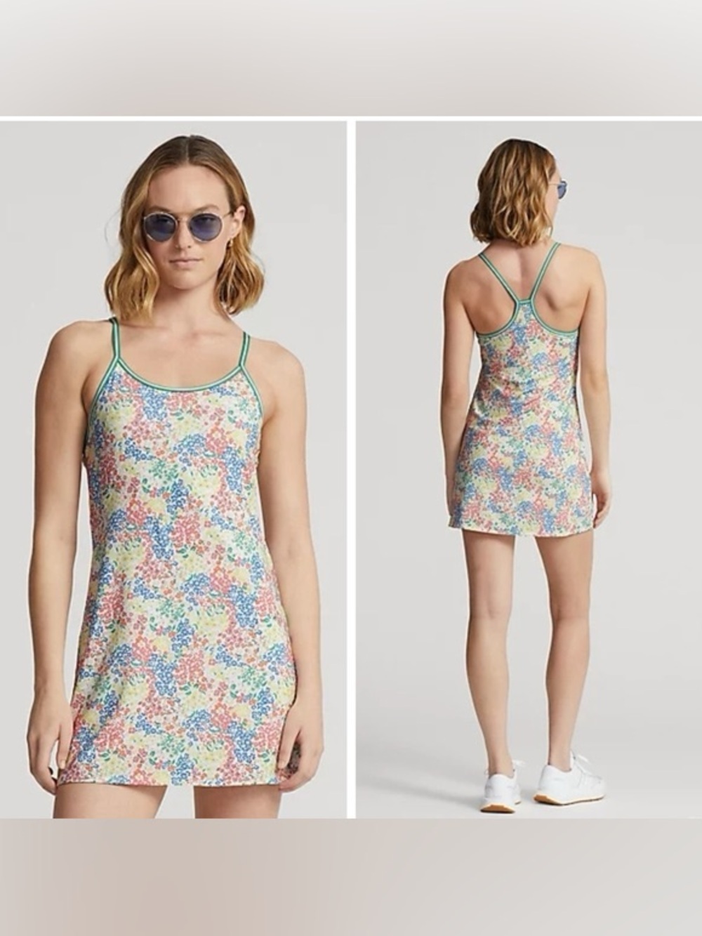 Ralph Lauren Floral Strappy athletic Dress - Multicolor